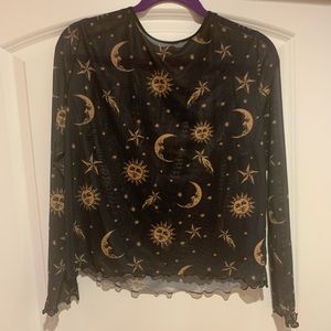 Sheer top from Dollskill